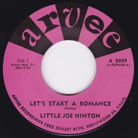 LITTLE JOE HINTON - Let's Start A Romance