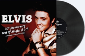 ELVIS PRESLEY - 40th Anniversary Best Of Singles A and B