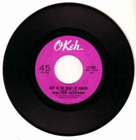 WALTER JACKSON - Deep In The Heart Of Harlem / My One Chance To Make