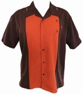 STEADY CLOTHING BOWLING HEMD  - CROSSHATCH BUTTON UP