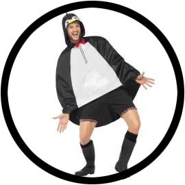 Party Poncho - Pinguin - Klicken für grössere Ansicht