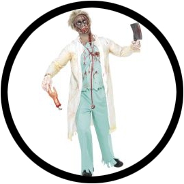 Zombie Doktor Kostm - Klicken fr grssere Ansicht