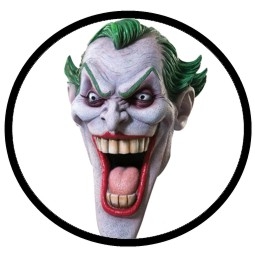 Joker Maske Deluxe Comic Style  - Klicken für grössere Ansicht