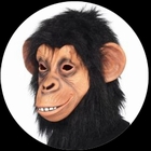 Schimpansen Maske - Affenmaske
