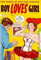 Weird Comics Covers - Boy Loves Girl