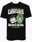 Mexican Wrestling Shirt Black - Men