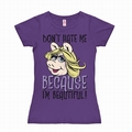 Logoshirt - Muppets Miss Piggy Beautiful - Girl Shirt