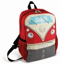 VW Bulli Rucksack klein - rot