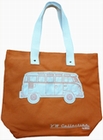 VW Bus Tasche - T1 - Leinen orange