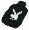 Playboy Wärmflasche schwarz