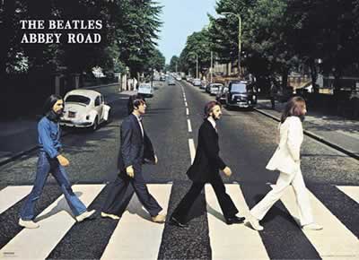 ABBEY ROAD - THE BEATLES POSTER