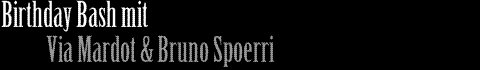 Via Mardot - Bruno Spoerri