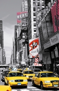 Fototapete - Riesenposter - New York  - Times Square II - Klicken fr grssere Ansicht