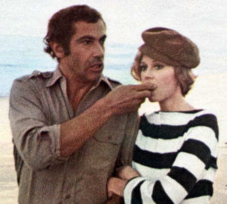 Roger Vadim & Jane Fonda - Malibu - 1969