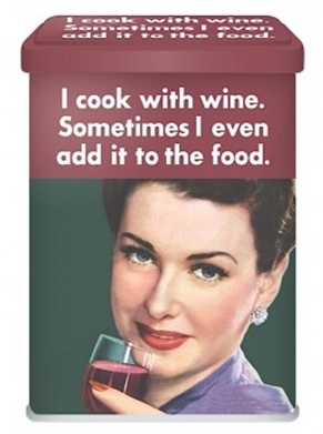 KAFFEEDOSE - I COOK WITH WINE auf einer Tiefencastel Wunschliste / Geschenkidee