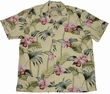 ORIGINAL HAWAIIHEMD - ORCHID BAMBOO YELLOW - PARADISE FOUND
