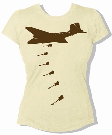 DROWNING THE WORLD IN MUSIC SHIRT - GIRL auf einer L�hningen Wunschliste / Geschenkidee