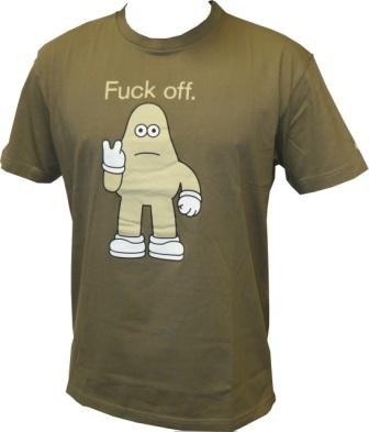 AMOS - F*** OFF SHIRT - SHITAKE - MEN