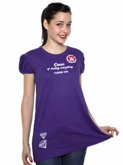 QUEEN OF FUCKING EVERYTHING GIRL PIN-SHIRT auf einer Winterthur Wunschliste / Geschenkidee