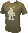 AMOS - F*** OFF SHIRT - SHITAKE - MEN