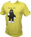 AMOS - F*** OFF SHIRT - BUTTERCUP - MEN