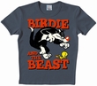 LOGOSHIRT - LOONEY TUNES - BIRDIE AND THE BEAST SHIRT - GRAU
