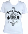 Beat-Man - Hands - Girl-Shirt weiss Modell: VOOD2071