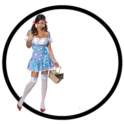SEXY DOROTHY KOSTÜM - WIZARD OF OZ