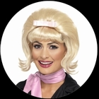 50er Jahre Beehive Bob Per�cke blond