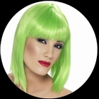 Glam Per�cke Neon Gr�n