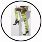 GR�NSCHWARZE STRUMPFHOSE