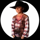 T-Shirt Cowboy - Kinder Kost�m