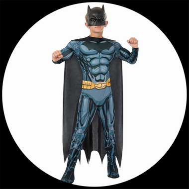 Batman Kinder Kost�m Deluxe - DC Comic  - Klicken f�r gr�ssere Ansicht