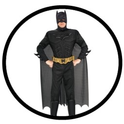 Batman Kostüm Dark Knight Rises - 3D Muskelpanzer Deluxe - Klicken für grössere Ansicht