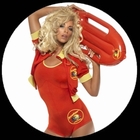 Baywatch Rettungsschwimmer Kost�m Badeanzug
