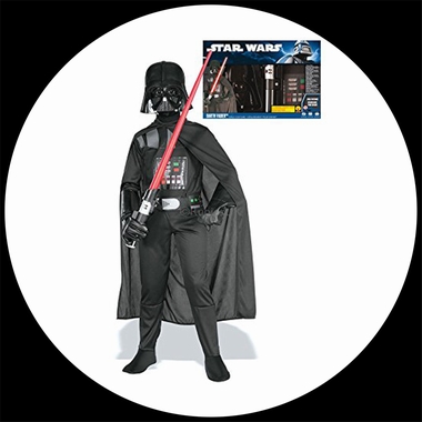 Darth Vader Kinder Kostm - Boxset - Klicken fr grssere Ansicht