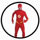 GANZKÖRPERANZUG DER ROTE BLITZ - THE FLASH - 2ND SKIN