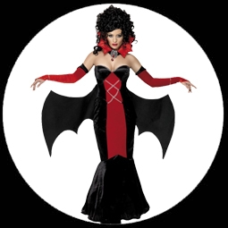 Gothic Vampir Kostm Damen - Klicken fr grssere Ansicht