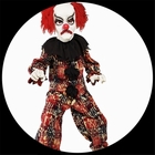 Grusel Clown Kost�m - Kinder