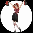 High School Horror Cheerleader Kost�m