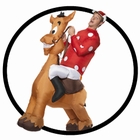 JOCKEY UND PFERD KOSTÜM AUFBLASBAR