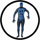 KÖRPERANZUG - BODYSUIT - RÖNTGENSTRAHLEN