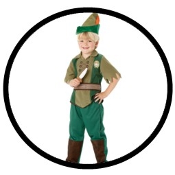 Peter Pan Kinder Kostüm - Klicken für grössere Ansicht