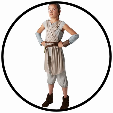 Rey Kinder Kost�m Deluxe EP7 - Star Wars - Klicken f�r gr�ssere Ansicht