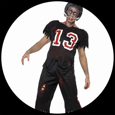 Zombie Football Spieler Kostm - Klicken fr grssere Ansicht