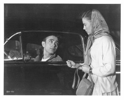 James Dean - im Wagen