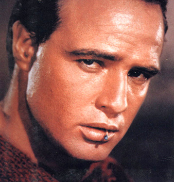Marlon Brando - mit Zündholz im Mundwinkel