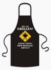 Grillschürze Bin am Grillen!