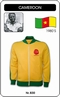  x KAMERUN RETRO FUSSBALL JACKE