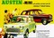  x AUSTIN-MINI WERBUNG. POSTER